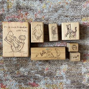 Rubber Stamps (Pooh Bear)